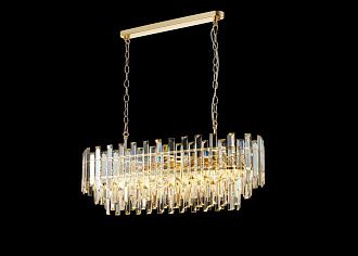 Люстра L900 x W300 x H290 (530), мм, 10*40W (400W), H GOLD (Золото) NewRgy DM50-L900*W300*H290(530) H GOLD