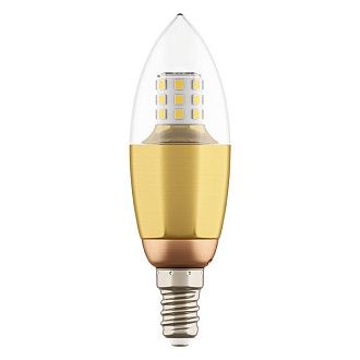 Лампа светодиодная E14, 7W=70W, теплый свет, свеча Lightstar 940522