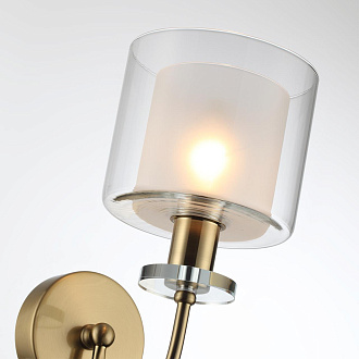 Бра 1*E14*40W Odeon Light Saga 5088/1W, античная бронза