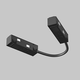 Коннектор питания угловой 15см TRA034CPC-42B-15 Exility черный