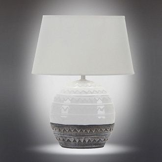 Настольная лампа 29*38 см, 1*E27, 60W, Omnilux Omnilux 832 OML-83204-01, белый