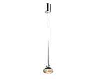 Светильник DZN-44739 ЧЕРНЫЙ+ЯНТАРЬ D105*300/H3000/1/LED/5W/3000K