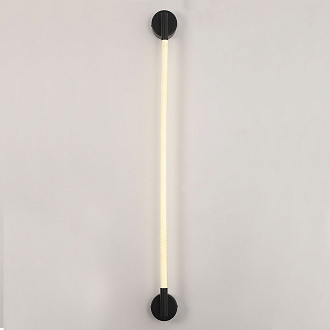 Бра настенное 8*7*94 см, 1*LED*5W 4000K Lussole River LSP-7179 черный