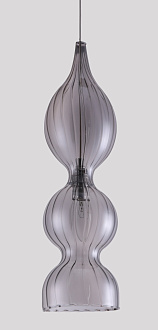 Светильник подвесной 13 см, Crystal Lux IRIS SP1 B SMOKE Хром