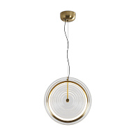 Светильник 30 см, 12W, 540 Lm, 3000K, 3 м2 Freya Borbon FR5442PL-L11TR, латунь