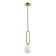 Подвесной светильник Lussole LSP-8588, 15*50 см, бронзовый