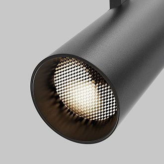 Трековый светильник 9*24 см, *LED*40W, K, Maytoni Focus Led TR197-3-40WCCT-M-B, Черный