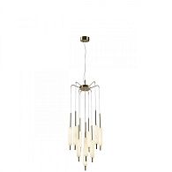 Подвесной светильник 40*150-270 см 80W, 3000K, Aployt Carla APL.010.03.80, золотой
