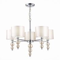 Люстра подвесная 58 см,  EVOLUCE RAMER SLE105703-05 Хром
