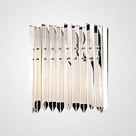 Бра Grace Lightning Facet Wall Lamp Silver *27*29 см, 1*E27*60W, ImperiumLoft grace01, Серебристый