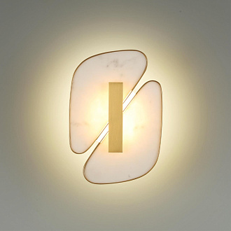 Бра 9*20*28 см, 1 LED*10W, 3000 К, Odeon Light Chiara, античная бронза 6638/10WL