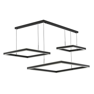 Светильник 80 см, 150W, Citilux 3000-5500K, Дуэт CL719K311, черный