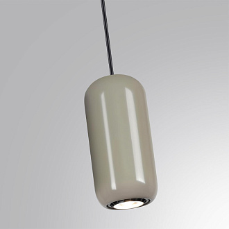 Подвес 7,6*7,6*120 см, 1 GU10*4W, Odeon Light Ovali, черный 5053/1D