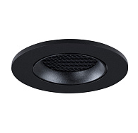 Точечный светильник 8,8*2,5 см, 1 GU10*35W, К, Arte Lamp Fuji A2865PL-1BK, Черный, вр 7,5 см