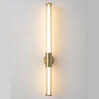 Светильник 82 см, 18W, 3000K, Crystal Lux LINEUP AP18W LED BRASS, латунь