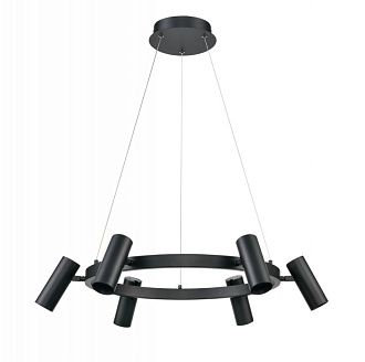 Подвесной светильник  63*120 см, 6*LED черный Vele Luce Neo VL10012P06