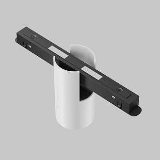 Светильник на шине 5,3*5,3*10,4 см, LED, 7W, 3000К, Maytoni Technical ALFA TR122-2-7W3K-W белый