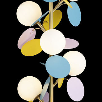 Торшер Loft IT Matisse 10008F mult, золото-разноцветный