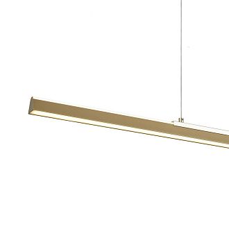 Подвесной светильник 91,5*8*15-159 см, *LED*36W, 3000K, Mantra Lineal MAN8958, золотой