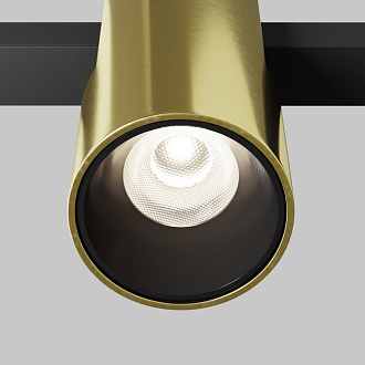 Светильник на шине 5,3*5,3*10,4 см, LED, 7W, 4000К, Maytoni Technical ALFA TR122-2-7W4K-BS латунный