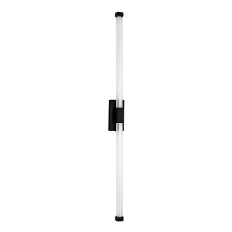 Бра 80*5 см, 7W, 3000К LED4U L2242-800 BK черный матовый