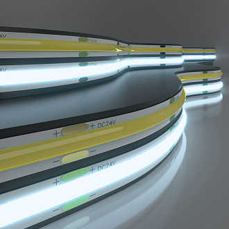 Светодиодная лента Лента светодиодная 24V 11W 352Led COB IP20 холодный белый, 5м Elektrostandard