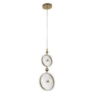 Подвесной светильник 20*10*170 см, LED 14W, 4000K, Латунь MODESTYLE MS.1125.1 BS
