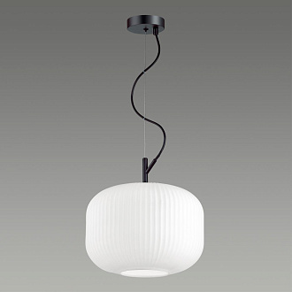 Светильник подвесной Roofi 4754/1 Odeon Light, диаметр 30 см, черный