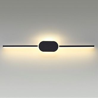 Бра 60 см, 13W, 3000K Lumion Elado 5606/13WL, черный