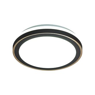 Потолочный светильник 39 см, 48W, 3000-6000K, Sonex Pale Akuna 7620/DLN, черный
