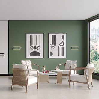 Бра 10*40,5*4,4 см, 12W, 3000-6000K  с переключателем цв.температуры Novotech Yeso 359402 белый