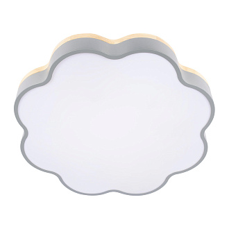 Потолочный светильник 50*7 см, 1*LED*36W 4000K серый LOFT IT Axel 10225/36 Grey