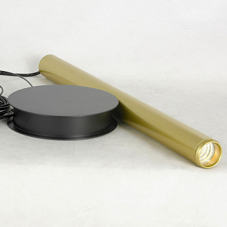 Подвесной светильник Lussole LSP-7015, 20*45 см, матовое золото