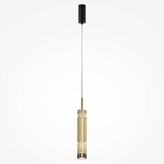 Светильник 8 см, 12W, 3000K, Maytoni MOD272PL-L12BS3K1, латунь