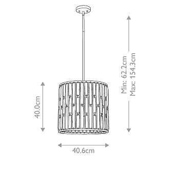 Подвесной светильник Hinkley Lighting, Арт. HK-GEMMA-P-B-VBZ