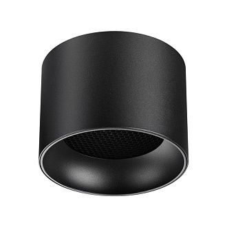 Светильник накладной 10*10*7- см, 1*GX53*12W, Novotech Gemini Over 371010, черный