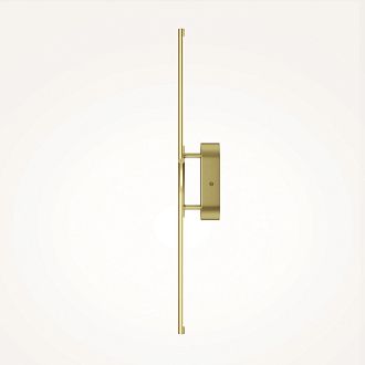 Бра 8,6*9,7*63 см, LED, 6W, 3000К, Maytoni Renaissance MOD256WL-L5BS3K1 латунный