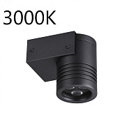 Фасадный светильник 9 см, 6W, 3000K, ODEON LIGHT STIMA 6648/6WL3, черный
