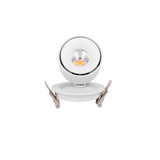 Встраиваемый светильник 9,5*7 см, 1*LED*12W 4000K LOFT IT Top 10325/A White белый, вр 7,5 см