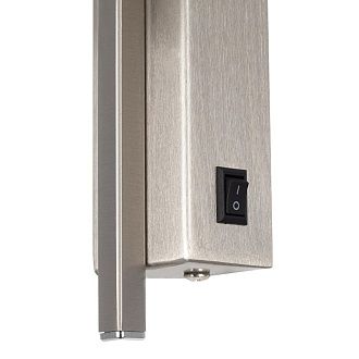 Бра 17*14*-24 см, *LED*12W, 3000-4000-5500K, Citilux Dorsy CL223311, Матовый хром