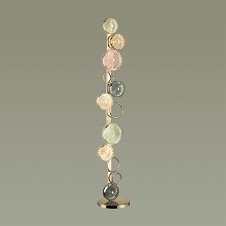 Светодиодный светильник 170 см, 68W, 4000K, Odeon Light CARAMELLA 5412/68FL, золото