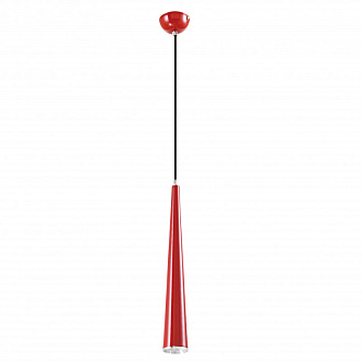 Подвесной светодиодный светильник 6*35 см, LED 3 W, Moderli Epoch V2354-PL Красный