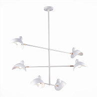 Люстра подвесная 120 см, 360W, ST LUCE MINNE SL1801.503.06 Белый