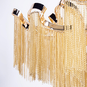 Потолочный светильник 55*61,5 см, 6*E14 Loft it Stream 10208/600C Gold