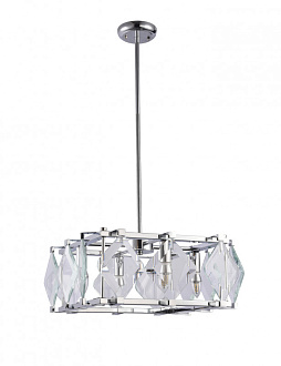 Подвесная люстра 46*46*125 см, 4*E14 хром Vele Luce Vittoria VL3053L04