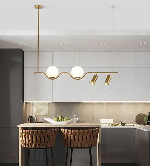 Подвесной светильник Inodesign Le Vita Gold Duo 29.964