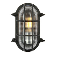 Уличный светильник Favourite Pointer 3022-1W, D106*W248*H160, Каркас черного цвета, плафон из закаленного прозрачного стекла, IP54