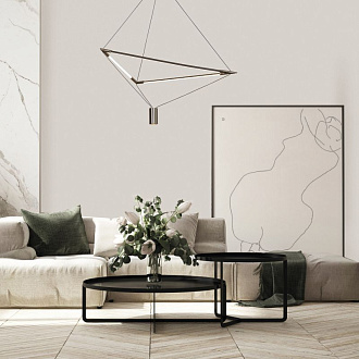 Люстра 97,6*29*150 см, LED 33W 3000K черный Mantra Electra 8531