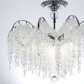 Подвесная люстра 62*50/105 см, 12*Е14 MODELUX ML.855.12 CR хром