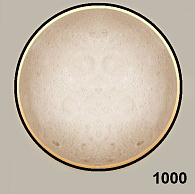 Светильник DZN-15826 ЧЕРНЫЙ D1000/H40/1/LED/38W/4500K COSMOS-MOON 24-03